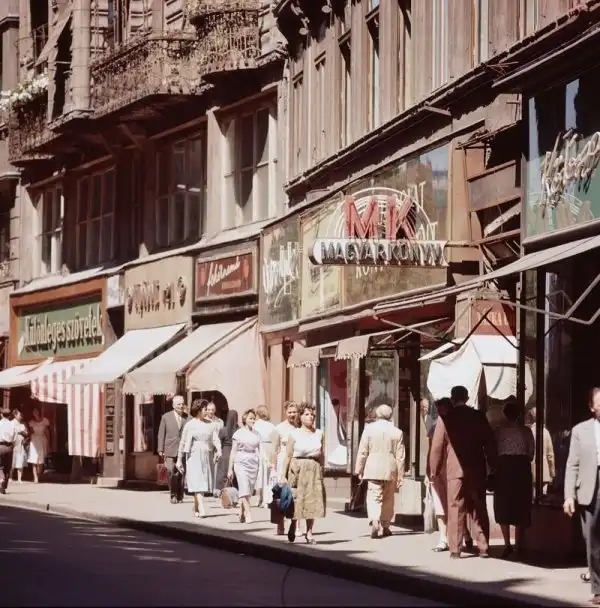 1950-е. Венгрия на снимках фотографа Пола Алмази