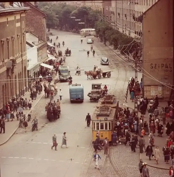 1950-е. Венгрия на снимках фотографа Пола Алмази