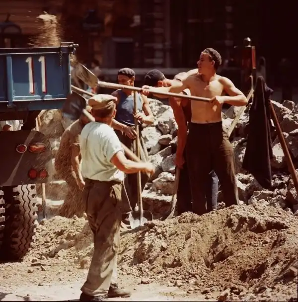 1950-е. Венгрия на снимках фотографа Пола Алмази