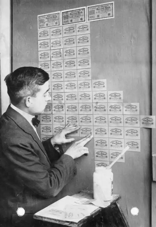 Архивные снимки Германии времен гиперинфляции в начале 1920-х