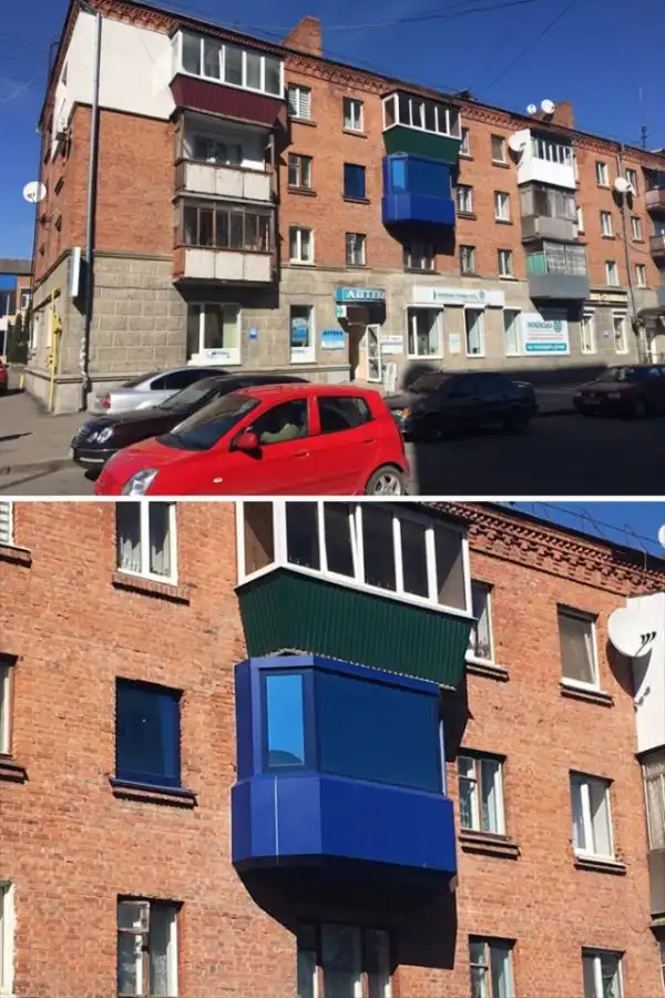 Такие разные балконы