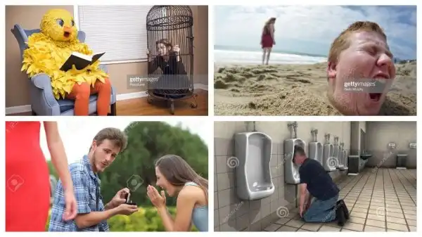 Тайная сторона стоковой фотографии: 30 угарных снимков на любой вкус