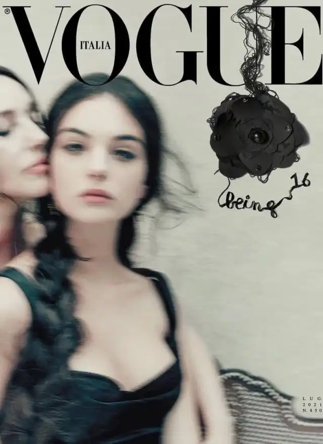 Моника Беллуччи с дочерью Девой Кассель для Vogue Italia