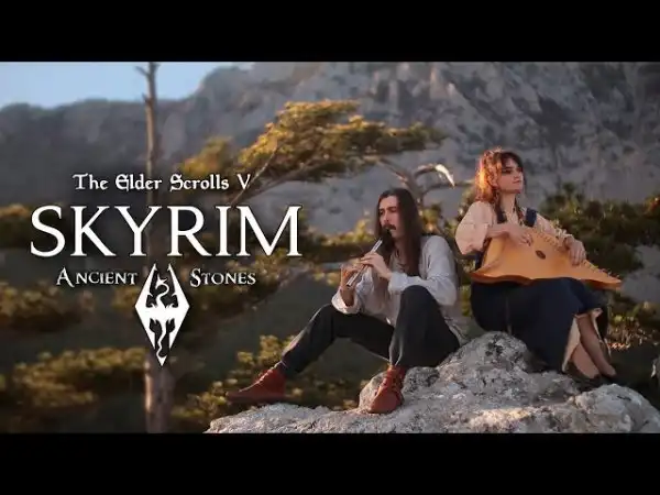 Ancient Stones из Skyrim - кавер на гуслях