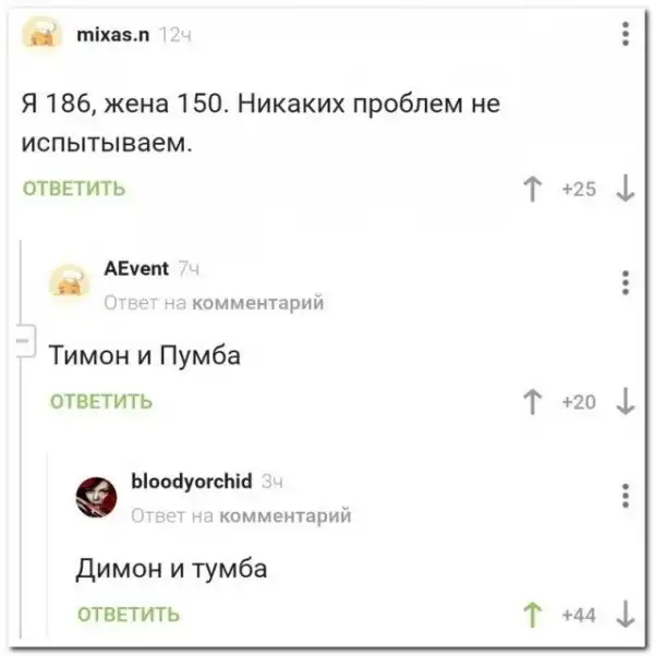 Смешные комментарии из соц.сетей