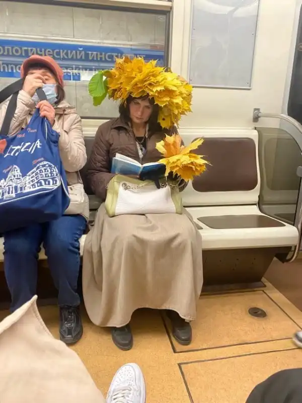 Модники из российского метрополитена