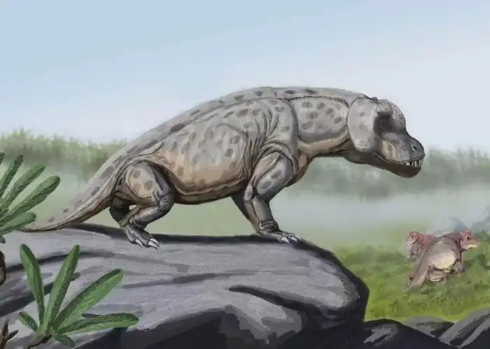 Антеозавр: Угнетал даже тех, кто был эволюционно более развит, чем он. Этот альфа-хищник охотился на крупнейших животных пермского периода