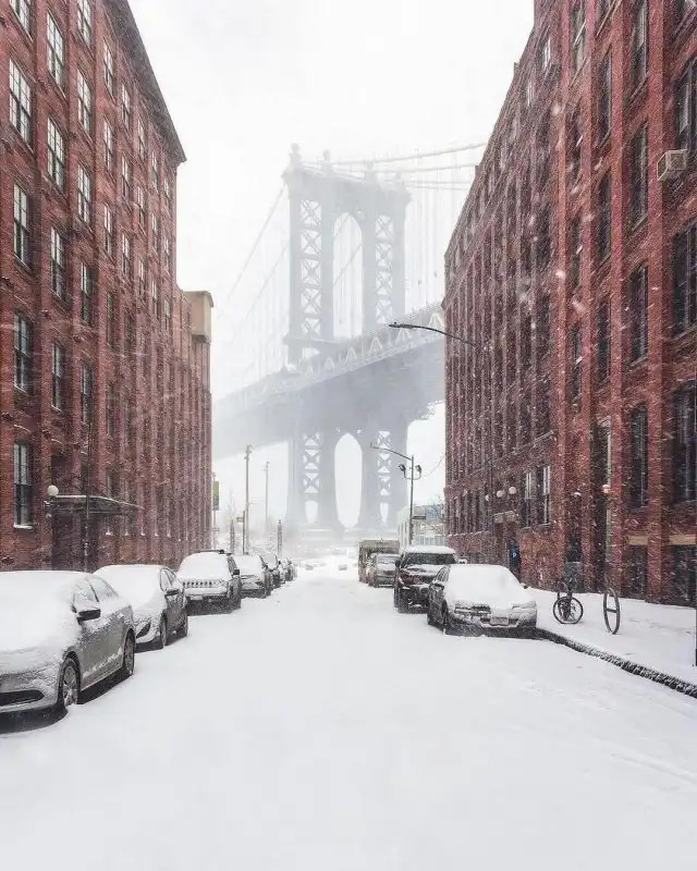 Как выглядит зимний Нью-Йорк