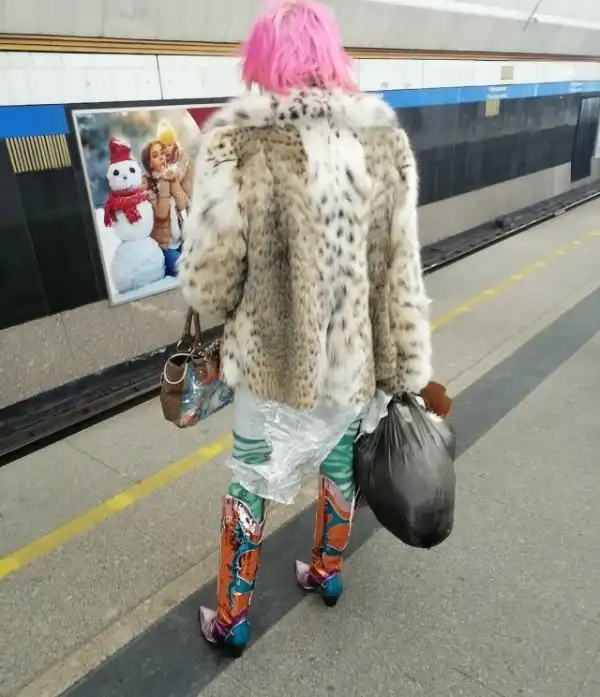 Модники из российского метрополитена