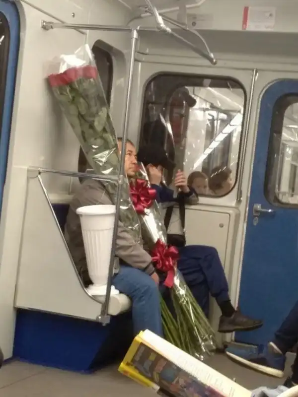 Модники из российского метрополитена