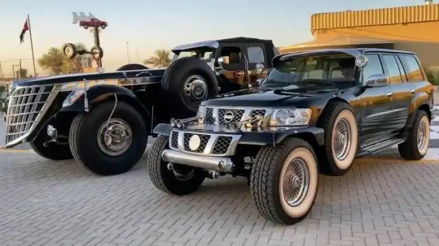 Коллекция необычных и огромных автомобилей шейха ОАЭ Хамада Бин Хамдан аль Нахайяна