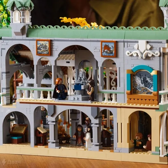 Крутой набор Lego по "Властелину колец" с Ривенделлом