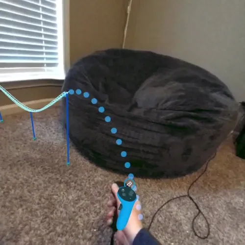 Парень с реддита сделал игру, в которой вы создаете американские горки в своей комнате с помощью дополненной реальности