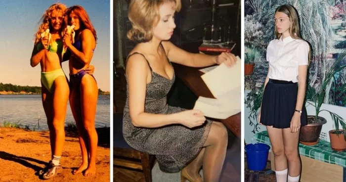 Когда не было соцсетей: фото девушек 90-х, которые только сейчас попали в интернет
