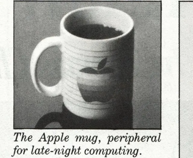 В 80-х Apple выпускала собственный мерч