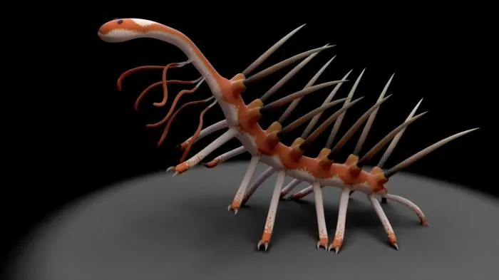 Галлюцигения: Существо из ночных кошмаров палеонтолога. Изучение этого червя превратилось в детектив длиною более 100 лет!