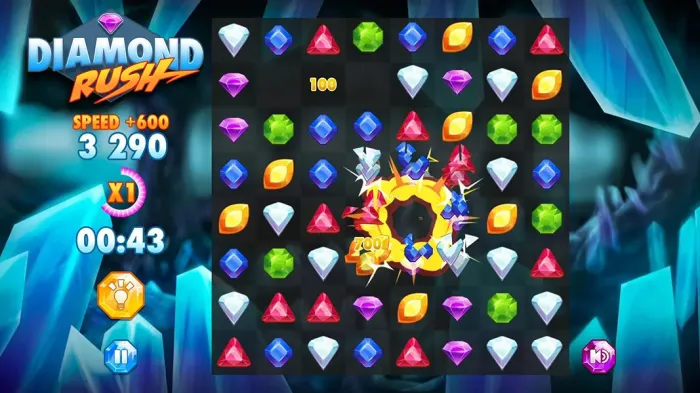 Игра Алмазная лихорадка (Diamond Rush)