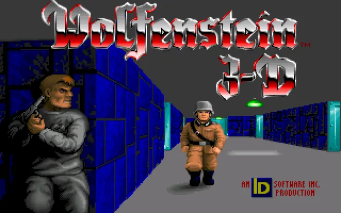 Одна из первых: Wolfenstein 3D⁠⁠