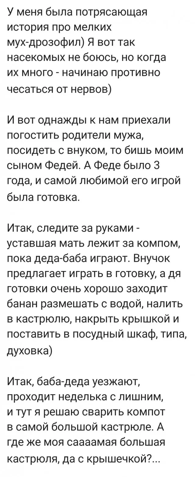 Эпичная сага про забытую кастрюлю Эпичная сага про забытую кастрюлю