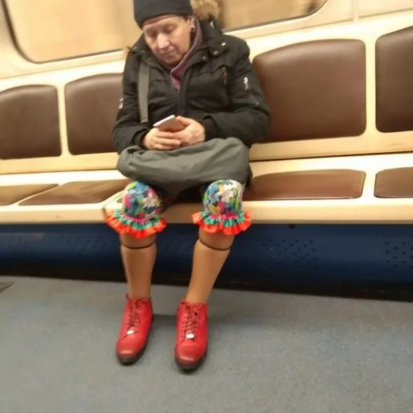Чудаки и модники из метро