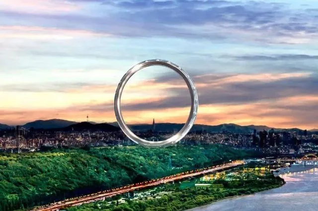 В Сеуле представили кольцо обозрения