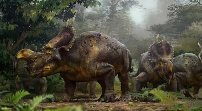 Эйниозавр: Динозавр, который повесил «нос». Зачем ему рог в обратную сторону, ведь это неудобно и бессмысленно!