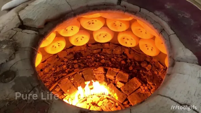 Как делают Самаркандский хлеб⁠⁠