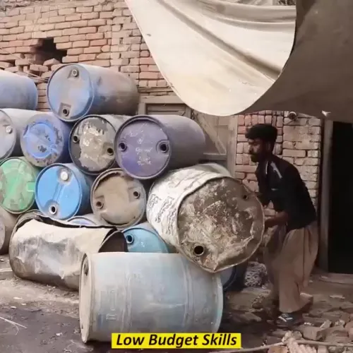Изготовление тачек по-пакистански