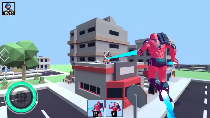Игра Hero 3: Flying Robot