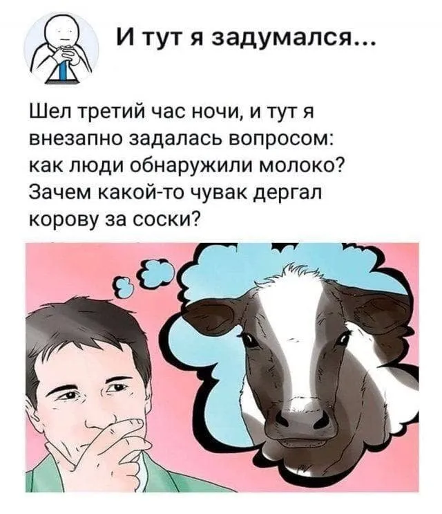 Подборка из серии "и тут я задумался" Подборка из серии "и тут я задумался"