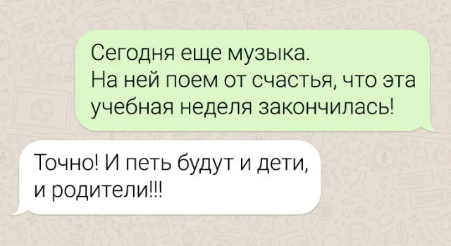 Подборка забавных переписок в родительских чатах Подборка забавных переписок в родительских чатах