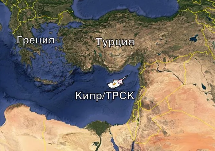 Почему у Кипра такие странные границы? Почему остров разделён на 2 государства, и что здесь делают британцы? Объясняю подробно