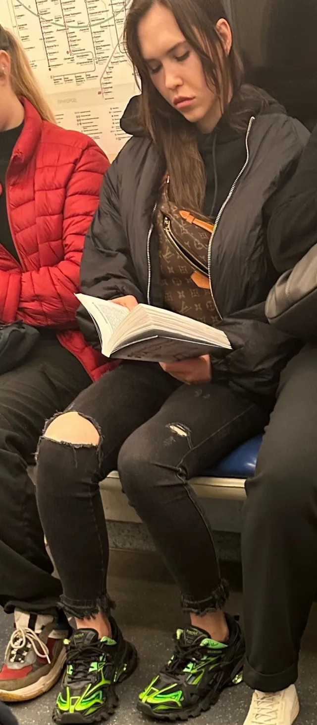 Чудаки модники и метро Чудаки модники и метро