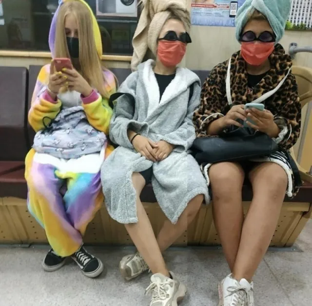 Чудаки модники и метро Чудаки модники и метро