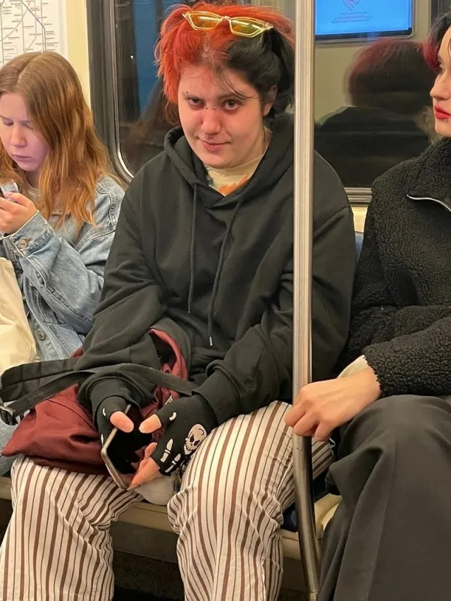 Чудаки модники и метро Чудаки модники и метро