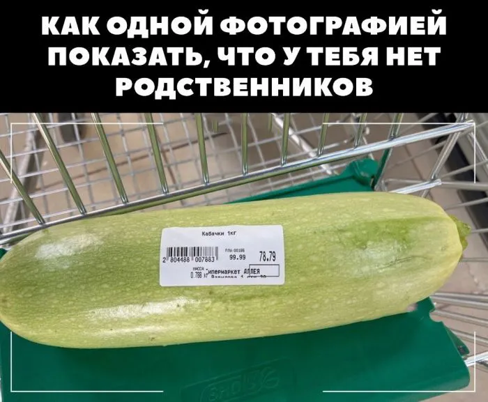 Кабачков много не бывает, их бывает слишком много