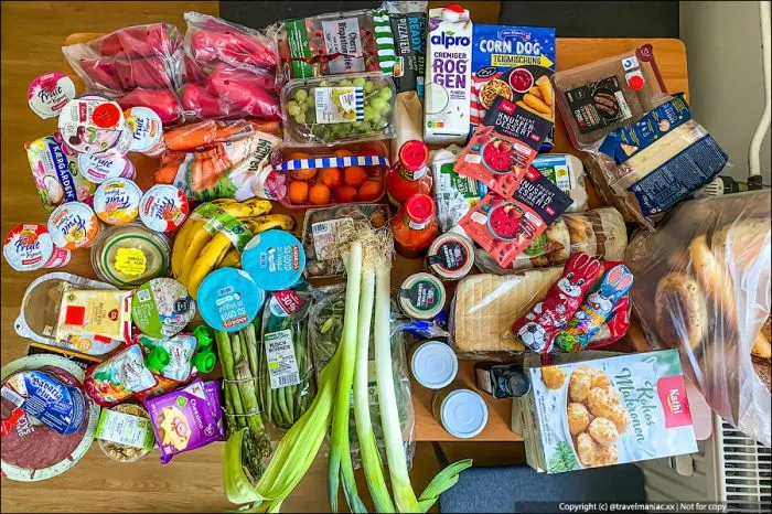 Сколько просрочки можно купить в Германии на 8 евро