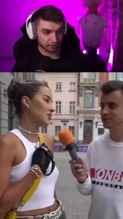 Поржал над реакцией