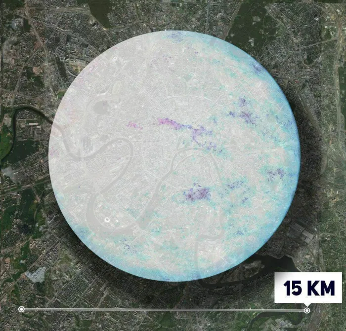 Как выглядит нейтронная звезда в масштабах Москвы