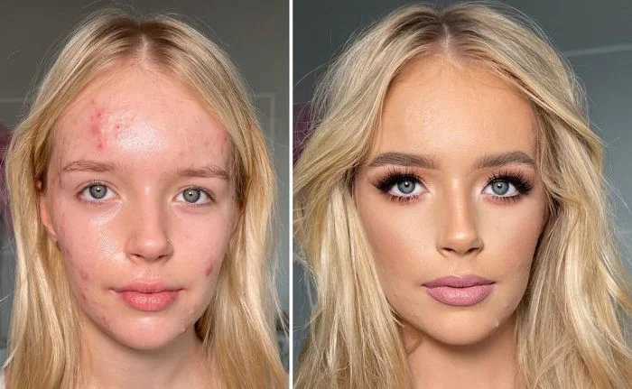 Магия макияжа: превращения девушек до и после использования косметики