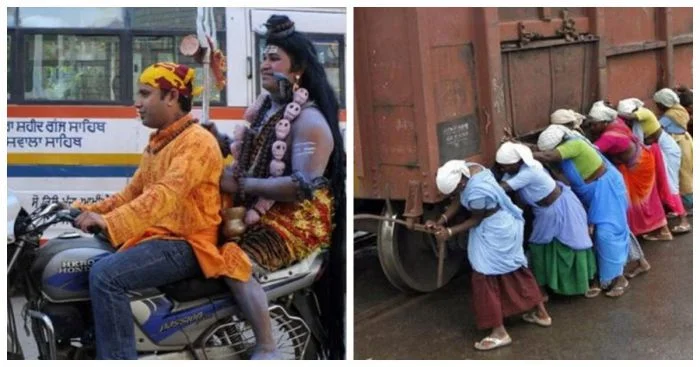 Индия в фокусе: 18 странных фото, которые вызывают удивление